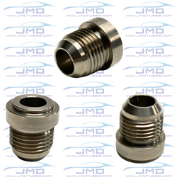 -10AN Male Weld Bung - Titanium  