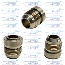 -12AN Male Weld Bung - Titanium  