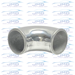 2-1/2" OD - Cast Aluminum - Tight Radius 90° Elbow - ELB-C-AL-250-90