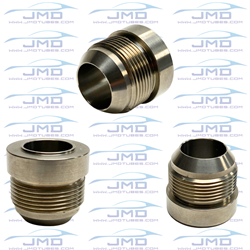 -20AN Male Weld Bung - Titanium  