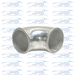 3" OD - Cast Aluminum - Tight Radius 90° Elbow  - ELB-C-AL-300-90