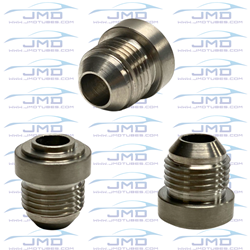 -8AN Male Weld Bung - Titanium  