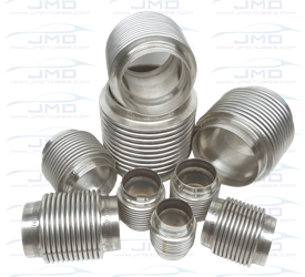 Exhaust Bellow - Stainless Steel (321) - 5" Inlet - 5" Length  