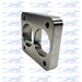 Flange - Billet - Stainless Steel - T4 - Dual 2" Inlet - FG-B-T4-D200