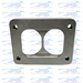 Flange - Billet - Stainless Steel - T6 - Dual 2.5" Inlet - FG-B-T6-D250