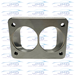 Flange - Billet - Stainless Steel - T6 - Dual 2.5" Inlet - FG-B-T6-D250