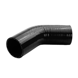 Silicone Hose 2-1/2" - 2-3/4" 45° Elbow Transition 